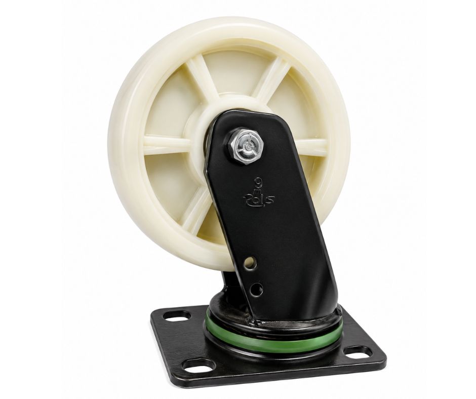 Nylon Fixed Caster Wheel