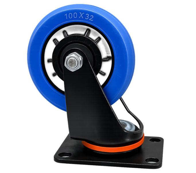 Heavy Duty Industrial Castor Wheel for Trolley, Warehouse Cart & Material Handling Equipment